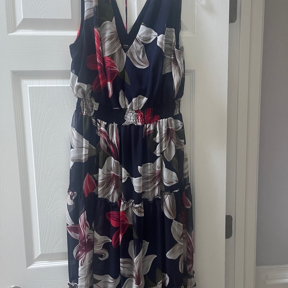 Kate & Lilly floral maxi dress - size 14P